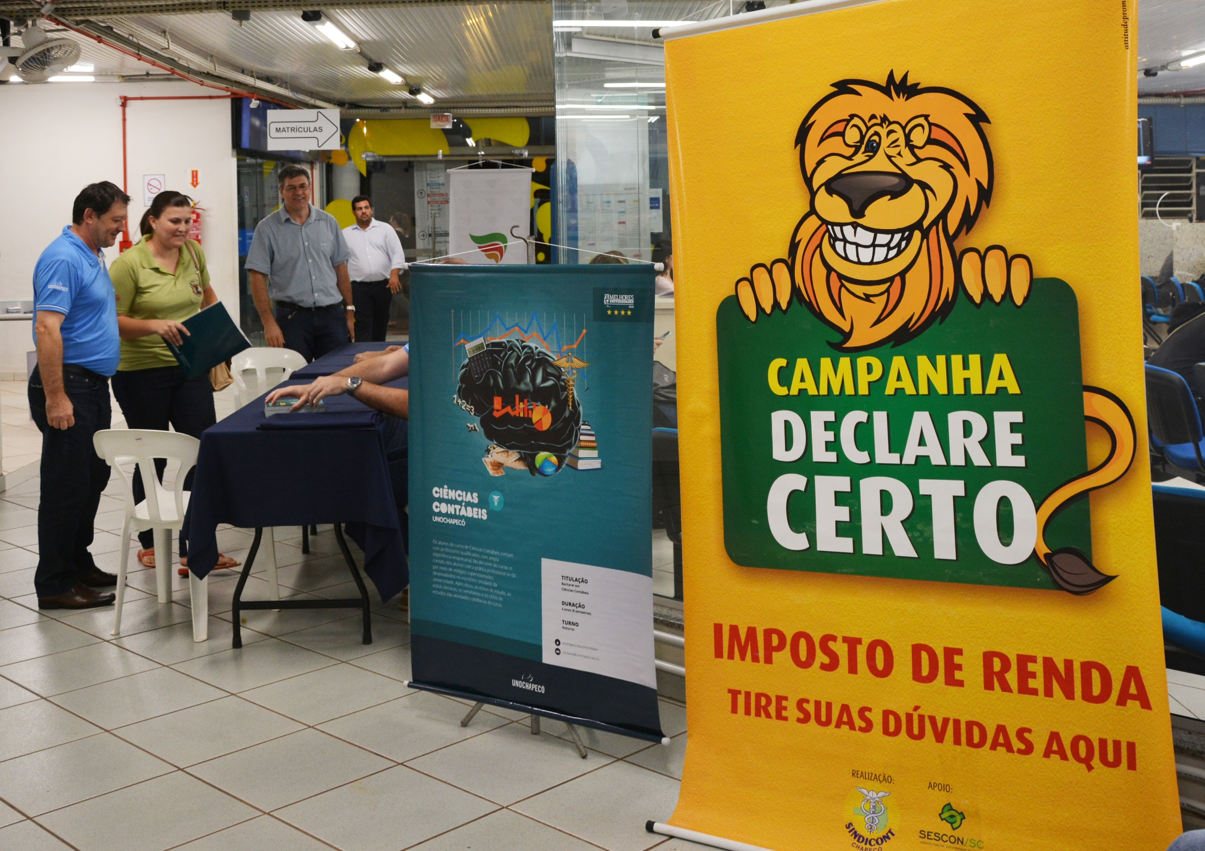 Ação na comunidade