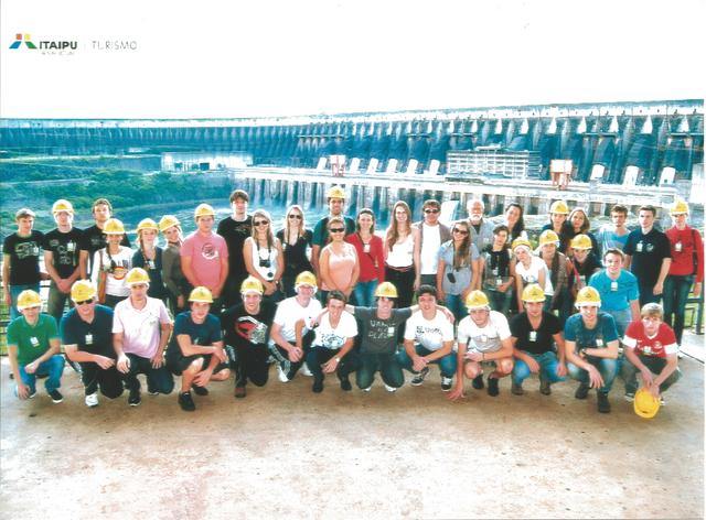 Alunos do 5º período visitam a Usina Hidrelétrica de Itaipu