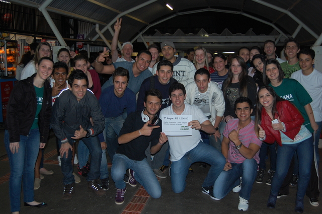 Curso de Educação Física vence Gincana dos Calouros