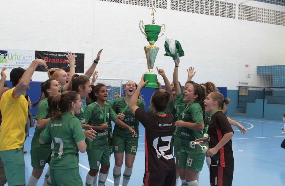 É campeã!