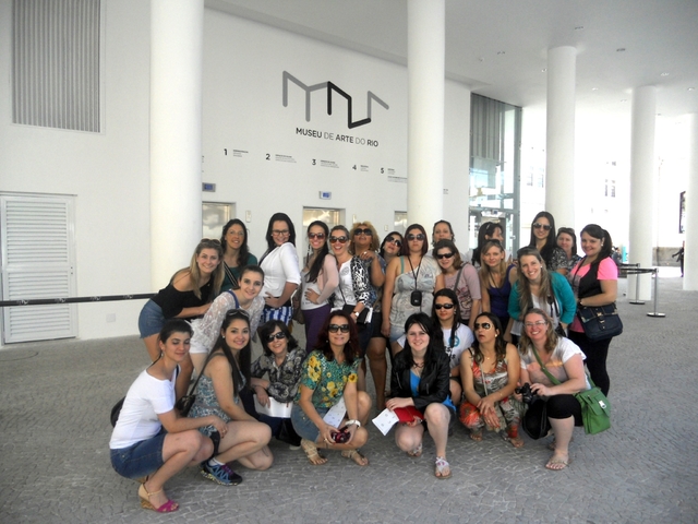 Estudantes do curso de Artes Visuais visitam o Rio de Janeiro