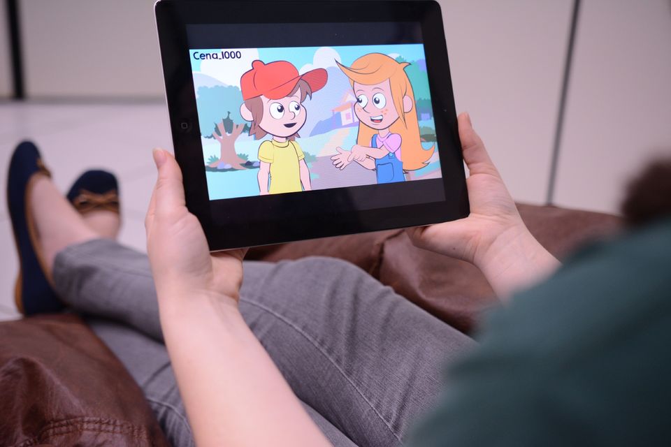 História em imagens