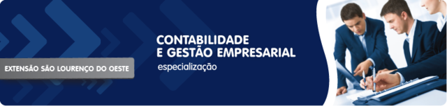 Inscrições para pós em Contabilidade e Gestão Empresarial estão abertas