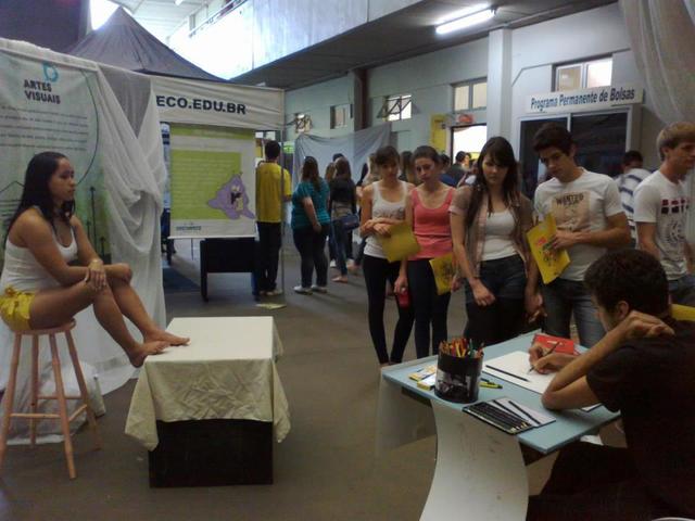 O curso de Artes Visuais presente no POP