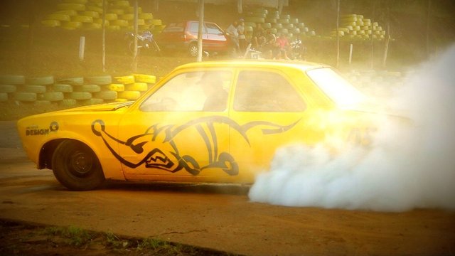 Pintura automotiva para carro de corrida