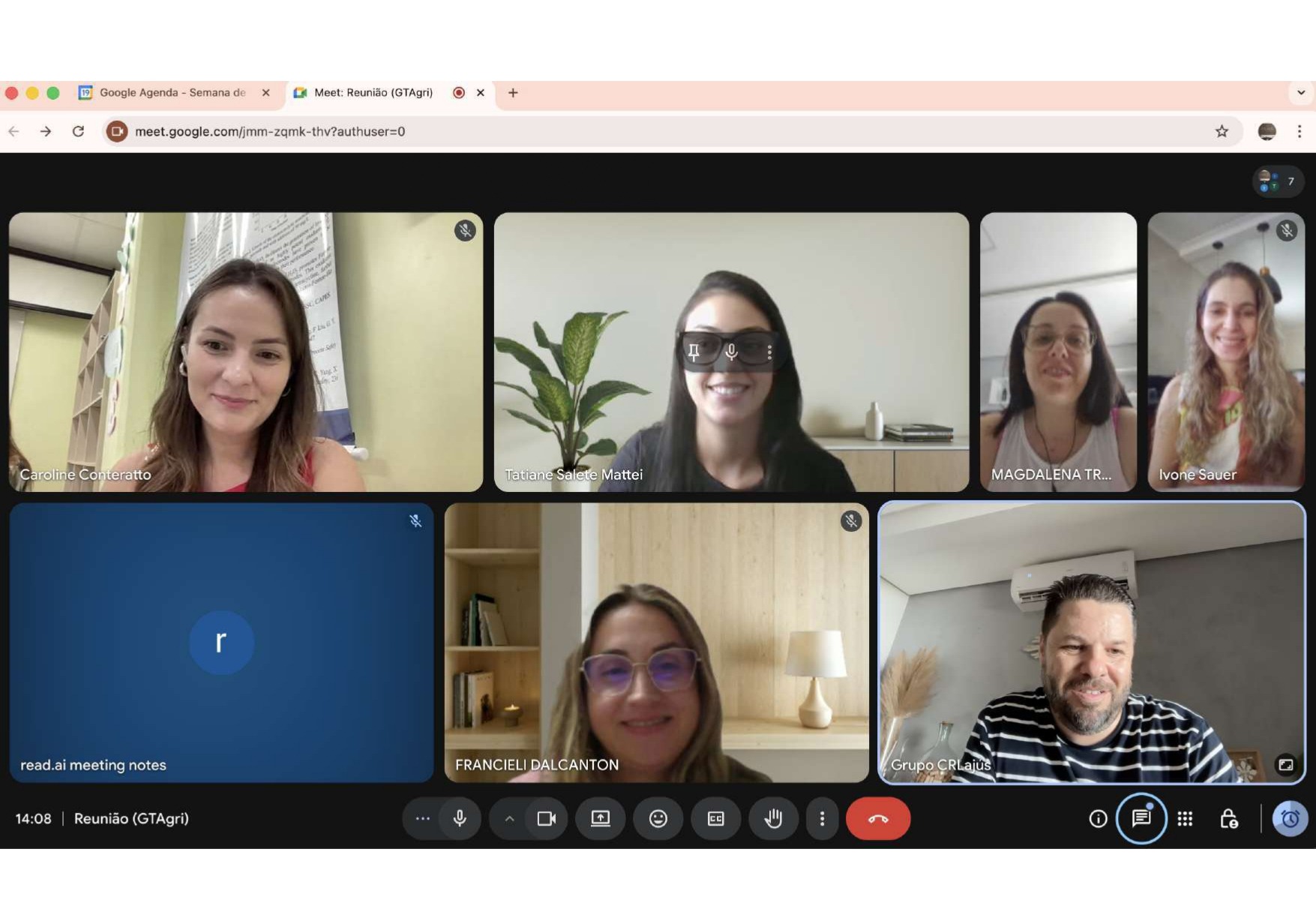 Reestruturação GTAgr