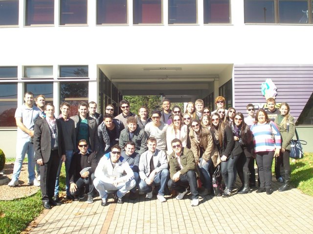 Viagem de estudos do curso de Administração da UNOCHAPECÓ a Porto Alegre/RS