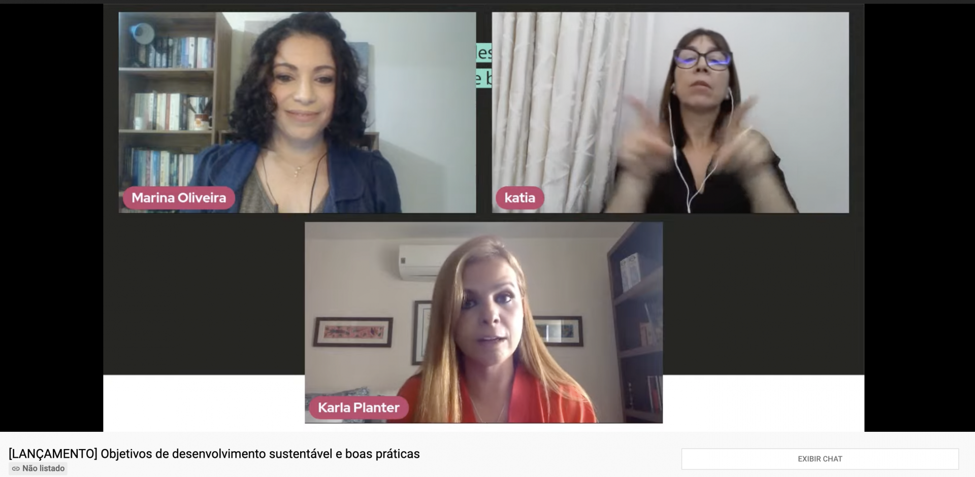 Reitora da UDG durante o lançamento oficial do curso