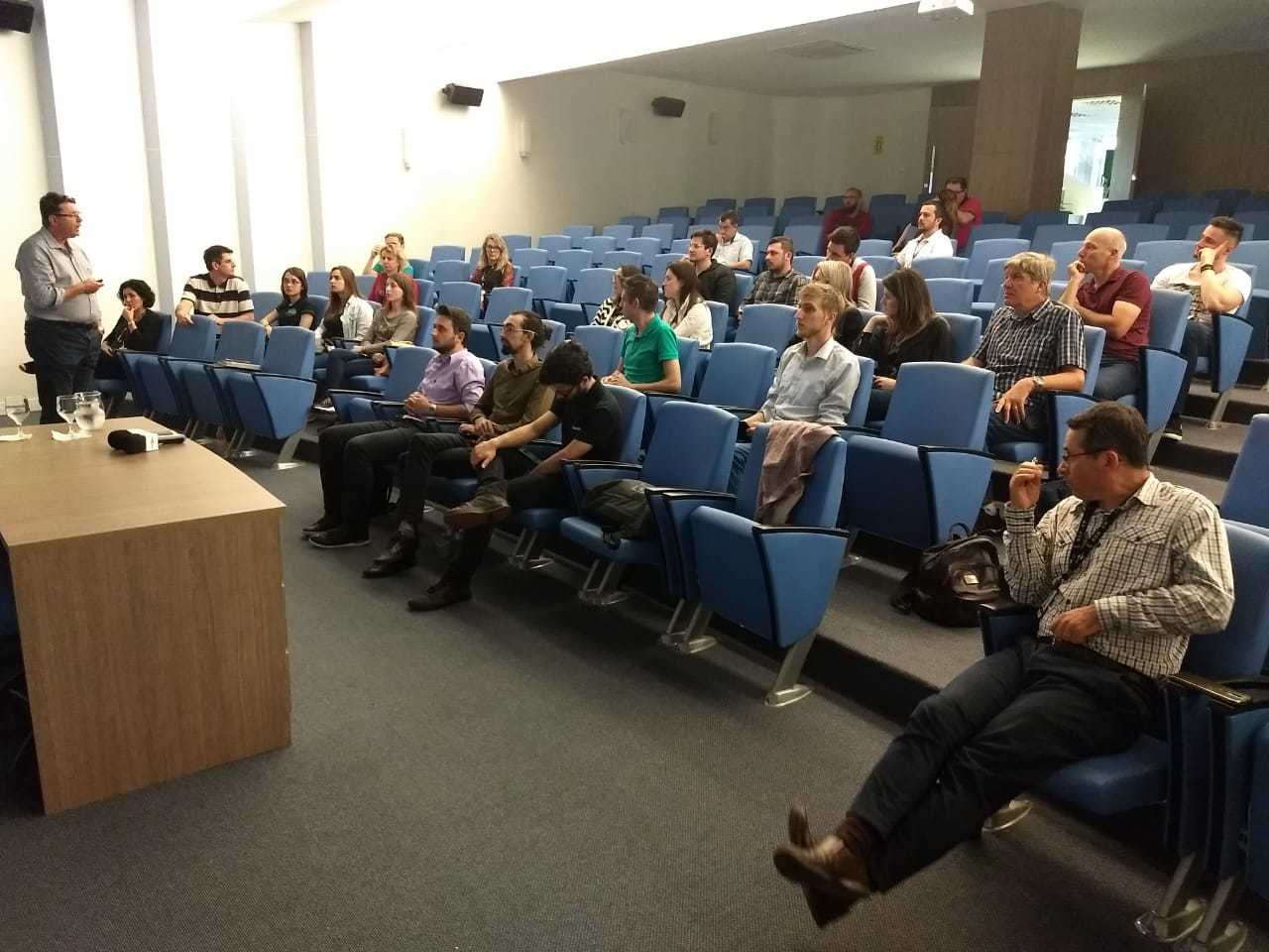 Visita à Embrapa para compreender de que forma o hub pode interagir com a empresa fsdfsd